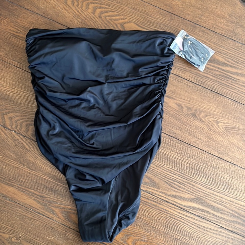 NWT Victoria Secret Strapless One Piece Swimsuit